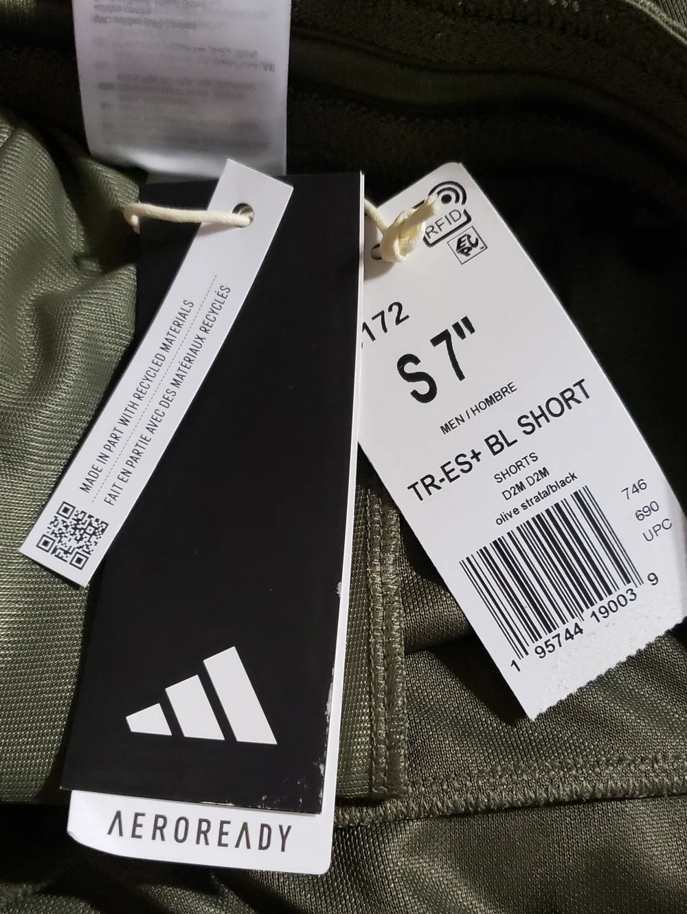 Adidas Men's Train Essentials Camo-Filled Logo Training Shorts. Size: Small